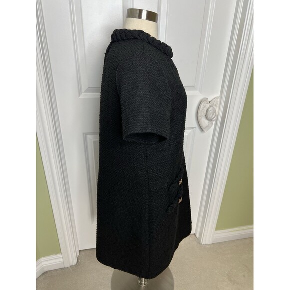 Tuckernuck Black Jackie Tweed Career Business Wear Work Shift Dress Size XL - Picture 7 of 14